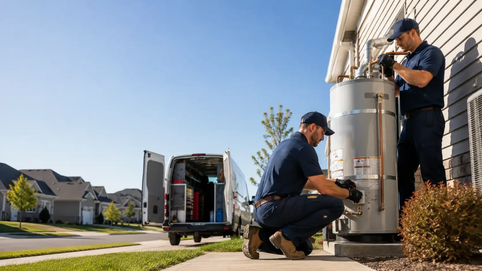 Water Heater Installation in Lequire, OK